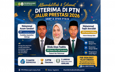 Santri MA PPM Miftahunnajah Sleman Lolos PTN Jalur Prestasi 2026, Torehkan Prestasi Membanggakan