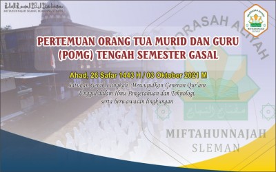 POMG Tengah Semester Upaya Sinergitas Lembaga dan Orang Tua