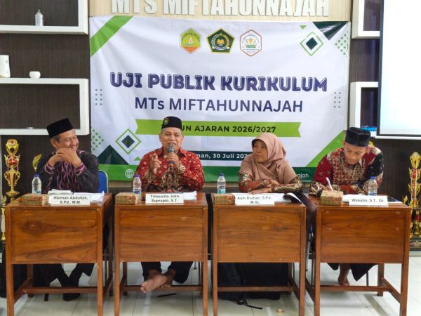 MTs Miftahunnajah Luncurkan Visi Baru "QUDWAH", Tegaskan Komitmen Mencetak Generasi Qurani Berkarakter