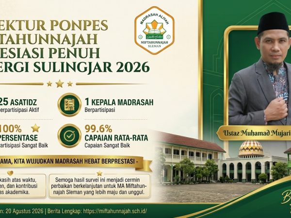 Direktur Ponpes Miftahunnajah Apresiasi Penuh Sinergi Civitas dalam Sukseskan Sulingjar 2026
