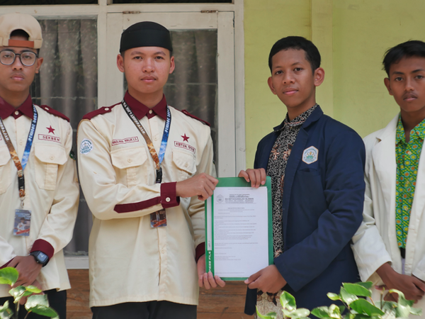 Muhammad Ghaisan Ahyan Almany Terpilih sebagai Ketua OSIS MA Miftahunnajah Sleman Periode 2026/2027